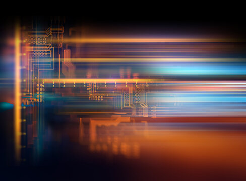Programming code abstract technology background of software developer and  Computer script 3d illustration