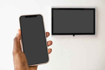 Smartphone and smart home wall mount tablet