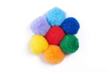 synthetic fabric texture colorful