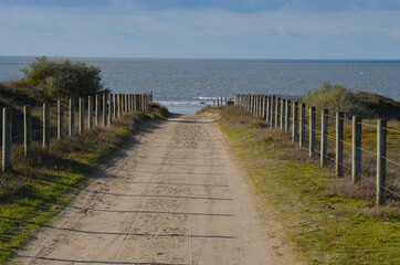 Path to the horizon. France