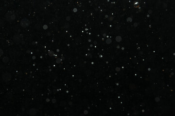 Glittering stars of bokeh use for celebrate