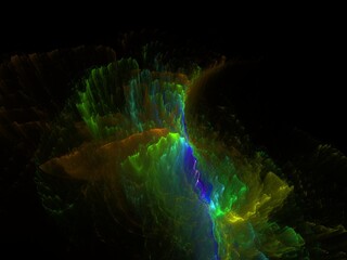 Imaginatory fractal background Image