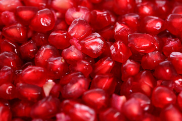 pomegranate seeds background