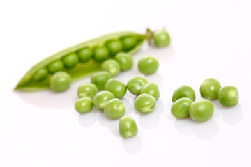fresh green peas