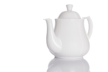 white ceramic jug