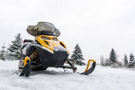 Snowmobiles are ready for adventure ride