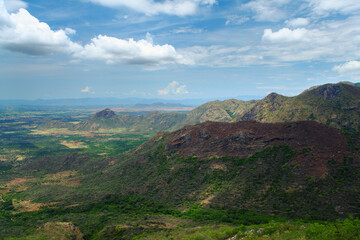 Naklejka premium Munnar mountain.