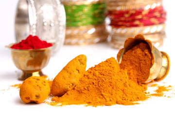 turmeric powder , indian spice