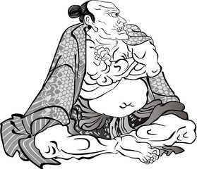 浮世絵　鬼　その11
