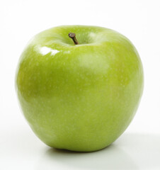 green apple isolated on white