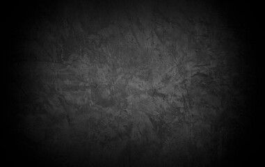 Old wall texture cement dark black gray  background abstract grey color design are light with white gradient background.