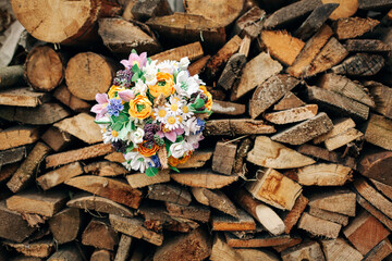 beautiful wedding bouquet