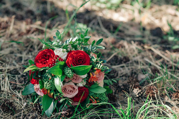 beautiful wedding bouquet