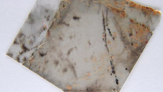 Biotite on a turn table