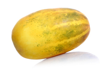 Melon on a white background