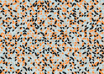 Abstract Geometric Pattern generative computational art illustration