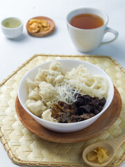 Tekwan is traditional food from indonesia Palembang