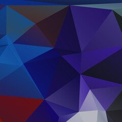 Abstract Color Polygon Background Design, Abstract Geometric Origami Style With Gradient