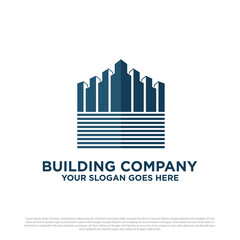 Obraz premium King Hotel apartment logo idea, castle real estate logo design vector