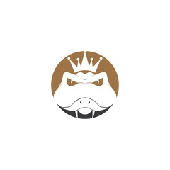 Snake logo vector template