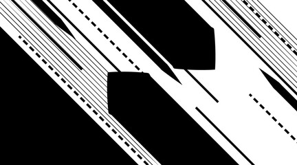 Arrow line down, up set. Pattern black and white art background . vector concept illustration.