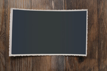 empty mock up background of old wood, set of vintage photos with blank, back side of the photo, concept family genealogy, memories, generational ties, museum historical materials