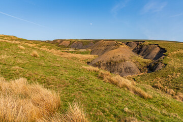 Yorkshire Dales landscape near West Stonesdale, North Yorkshire, England, UK