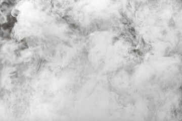 Fototapeta premium White Dense Smoke Background Texture