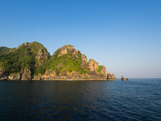Fototapeta na wymiar Macbride Island (Nga Htway Rye) in Mergui archipelago, Myanmar