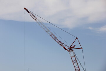 タワークレーンの先端