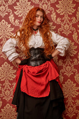 charming redhead gypsy