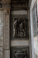 Sanxia Qingshui Zushi Temple with elaborate carvings and sculptures in new taipei city, Taiwan