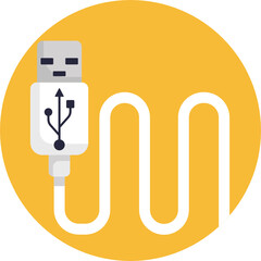 Computer Hardware. Computer Components. Vector. Icon.