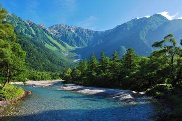 信州 上高地　夏景色