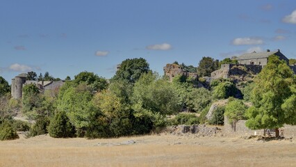 La Couvertoirade sur le plateau du Larzac