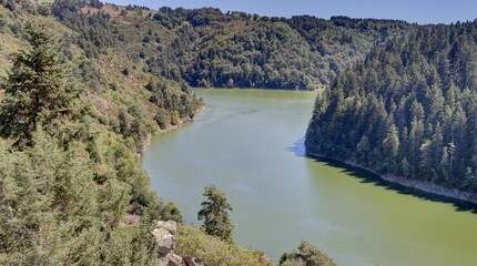 gorges de la Truy&egrave;re et ruines du ch&acirc;teau d'Alleuze
