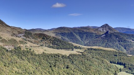 massif du Puy Mary dans le Cantal