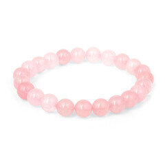Stone bracelet isolated on white