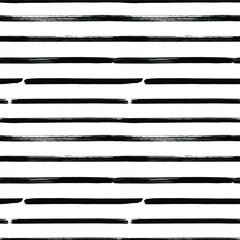 Sketchy Seamless Brush Lines Pattern - 406653305