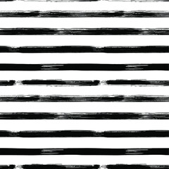 Sketchy Seamless Brush Lines Pattern - 406653349