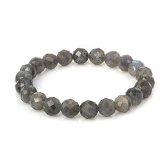 Stone bracelet isolated on white