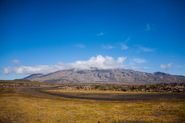 Summer landscape in Southern Iceland, Europe