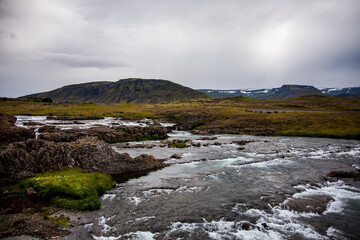 Summer landscape in Southern Iceland, Europe