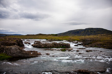 Summer landscape in Southern Iceland, Europe