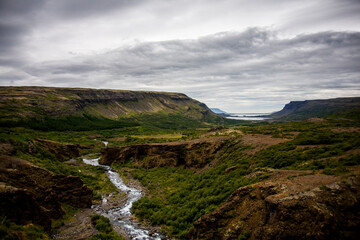 Summer landscape in Southern Iceland, Europe