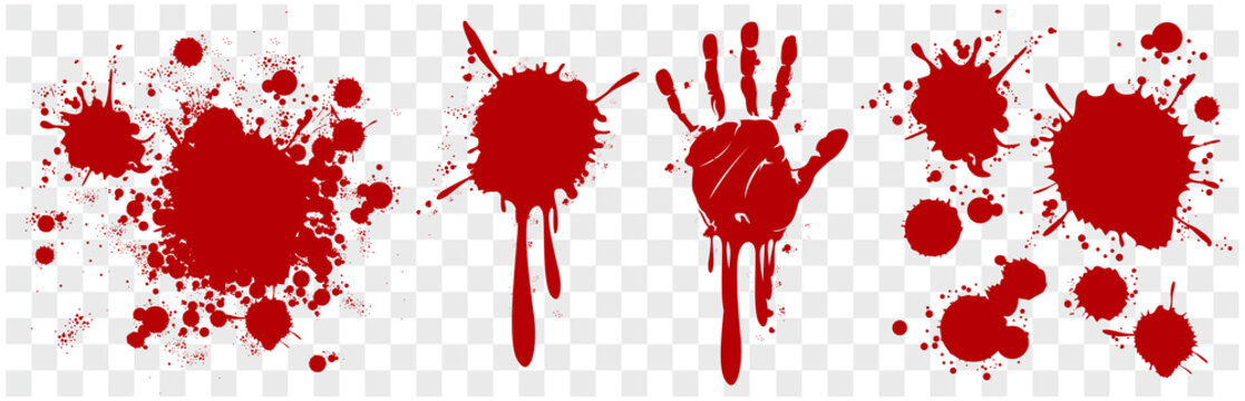 blood splatter splash drop paint