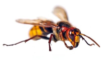 European hornet in latin Vespa crabro