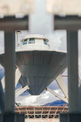 RATAN-600 is the world's largest radio telescope with a reflective mirror about 600 meters in diameter. Location Karachay-Cherkess Republic. Taken with a Soviet lens Helios 44-2