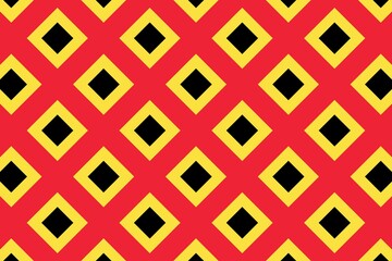 Simple geometric pattern in the colors of the national flag of Belgium