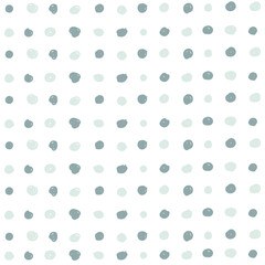 scandinavian seamless pattern with dots in bed tones